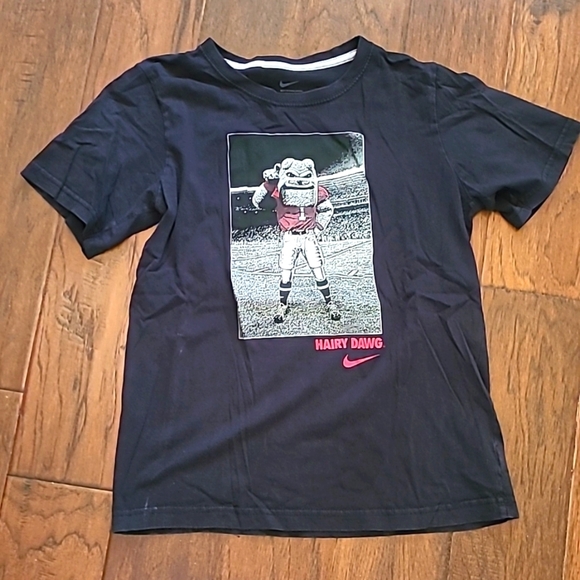 💥3for$12💥 Nike GA Bulldogs shirt size Large (16/18) - Picture 1 of 3